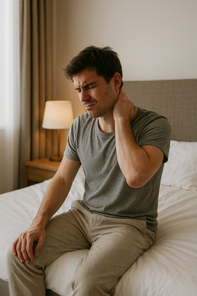 Ondt i nakken efter søvn