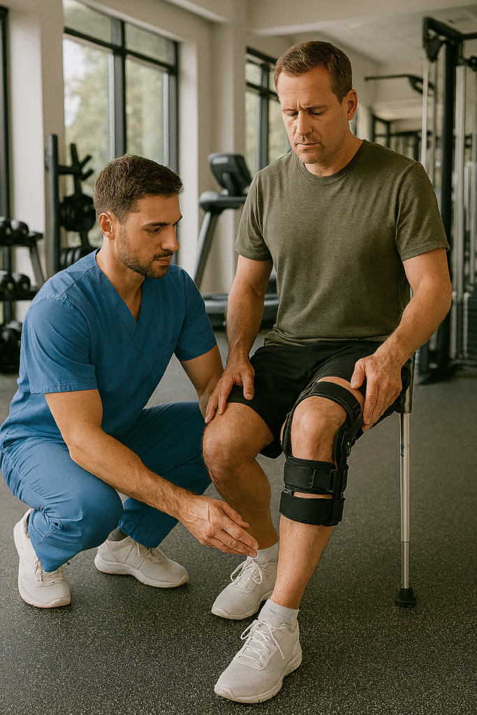 genoptræning efter knæoperation